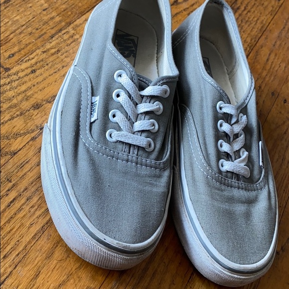 Vans Shoes Vans Authentic In Light Grey Poshmark